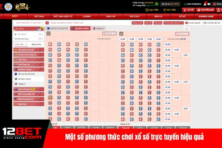 Một số phương thức chơi xổ số trực tuyến hiệu quả